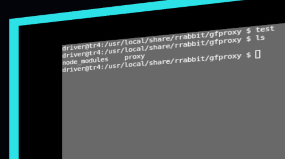 A close view of one window on the road: a foot terminal showing a FreeBSD shell prompt with the output of an ls command